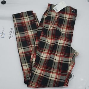 Women Plaid pants 2
